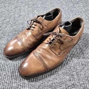 To Boot New York Bolzano Shoes Mens Size 11 Brown Leather‎ Oxford Italian Dress